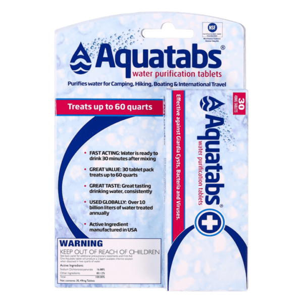 Aquatabs 8.5mg Tablets 30x