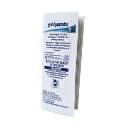 Aquatabs - 8.5mg 100x Water Purification Tablets