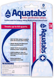 Aquatabs - 49mg x30 Water Purification Tablets